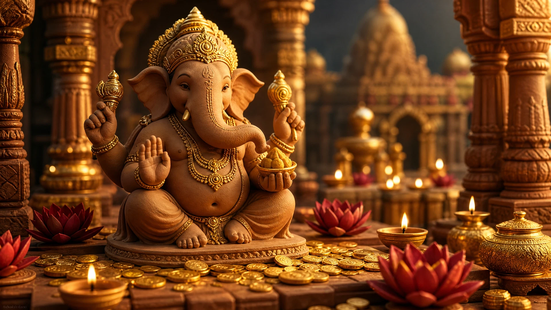 Review Ganesha Gold PGSoft: Slot Dewa Keberuntungan dengan Respin Emas