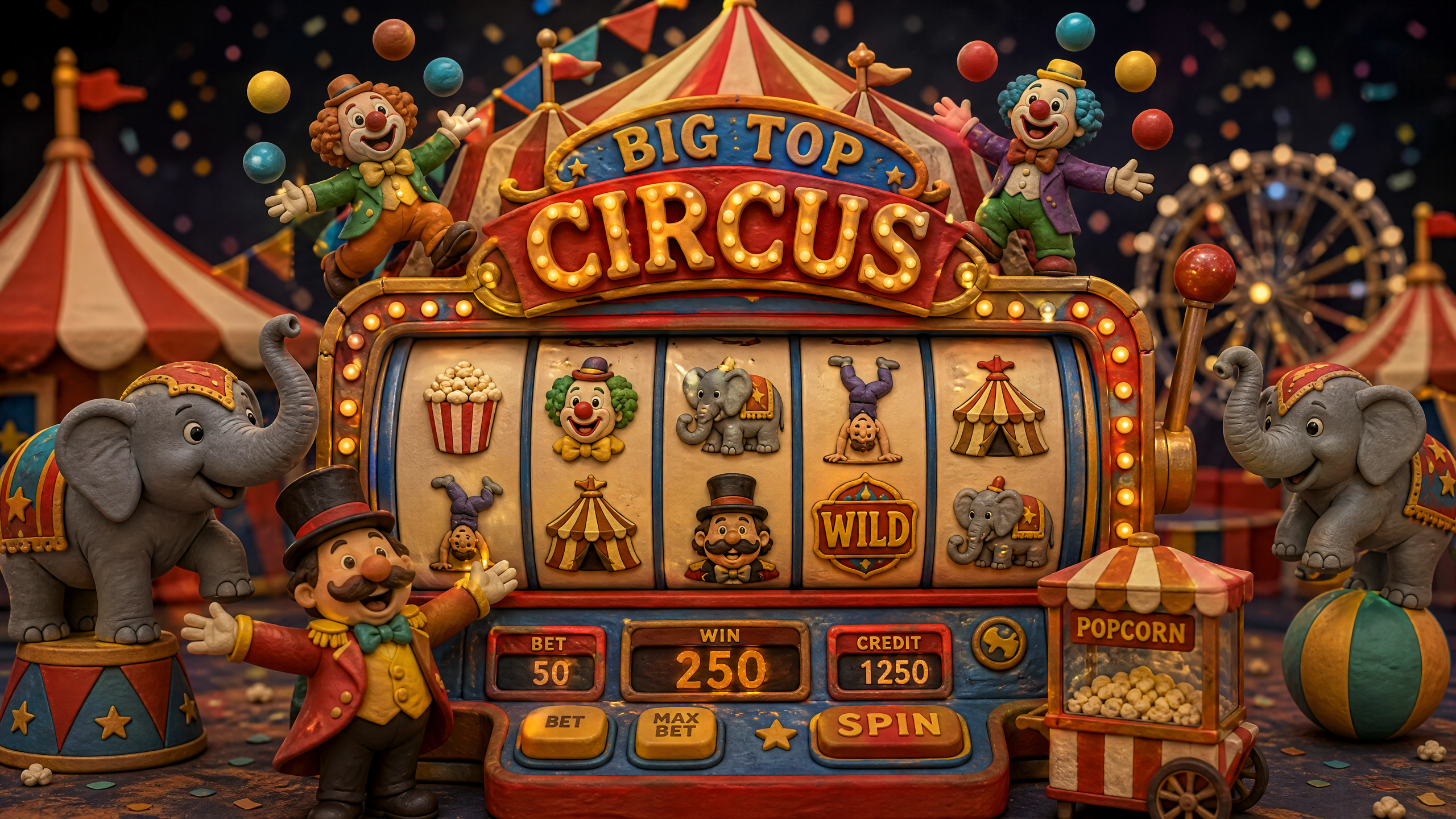 Slot Tema Circus PGSoft: Keseruan Sirkus dengan Bonus Spektakuler