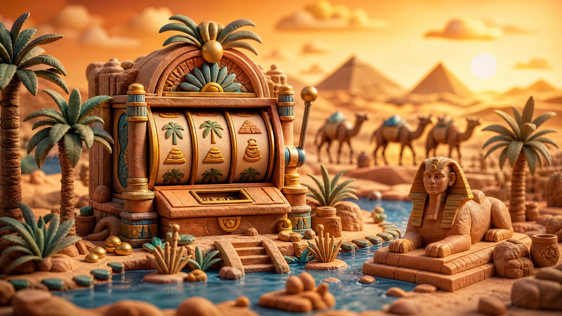 Slot Tema Desert PGSoft: Petualangan Gurun Pasir Penuh Harta Tersembunyi