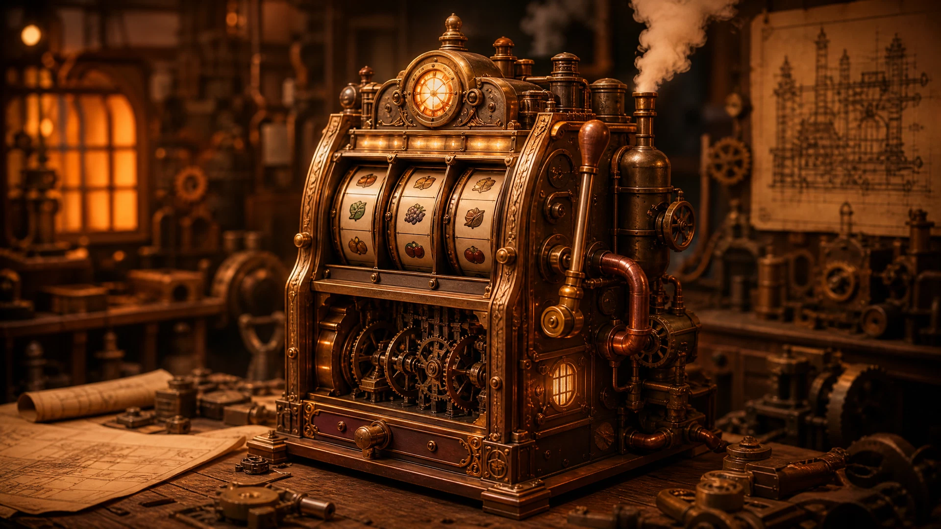 Slot Tema Steampunk PGSoft: Mesin Uap dan Kemenangan Mekanik