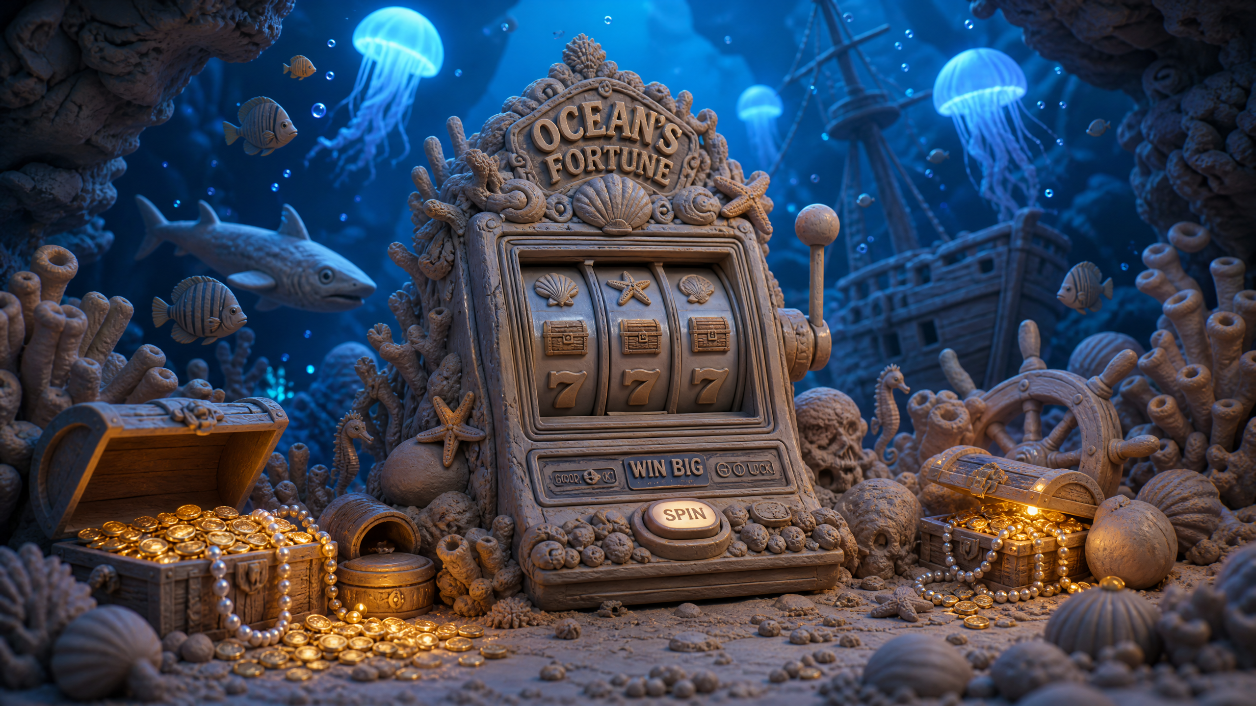 Slot Tema Underwater PGSoft: Petualangan Bawah Laut Penuh Harta Karun